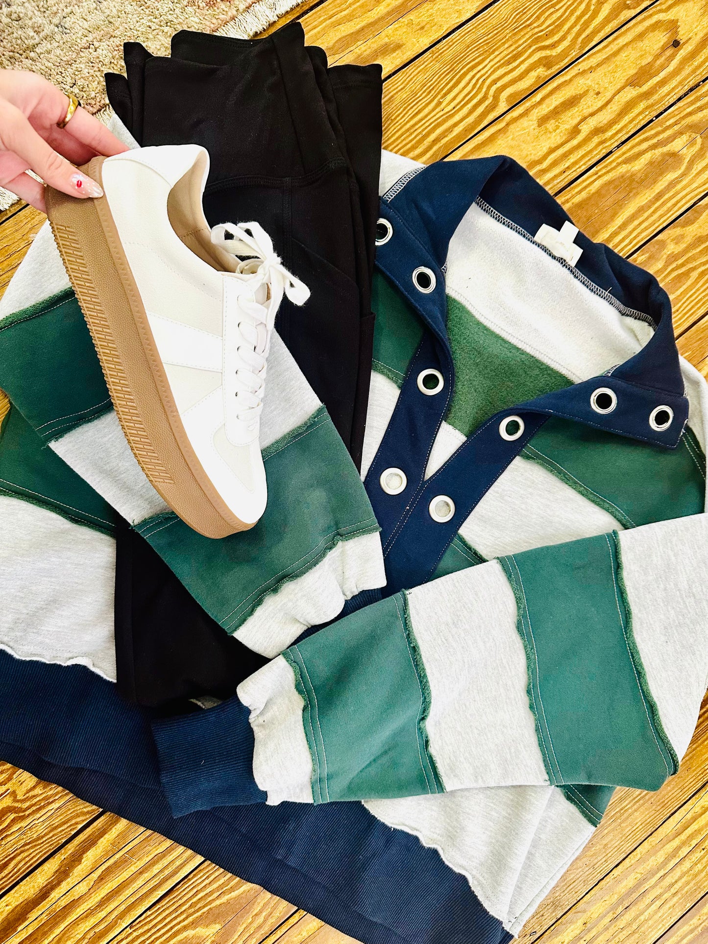 Brushed French Terry Pullover