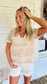 Sunwashed Lace Top