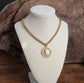 Framed Coin Necklace