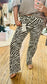 Brown Safari Denim Pants