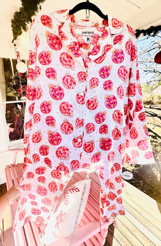 Christmas Party Satin PJ’s