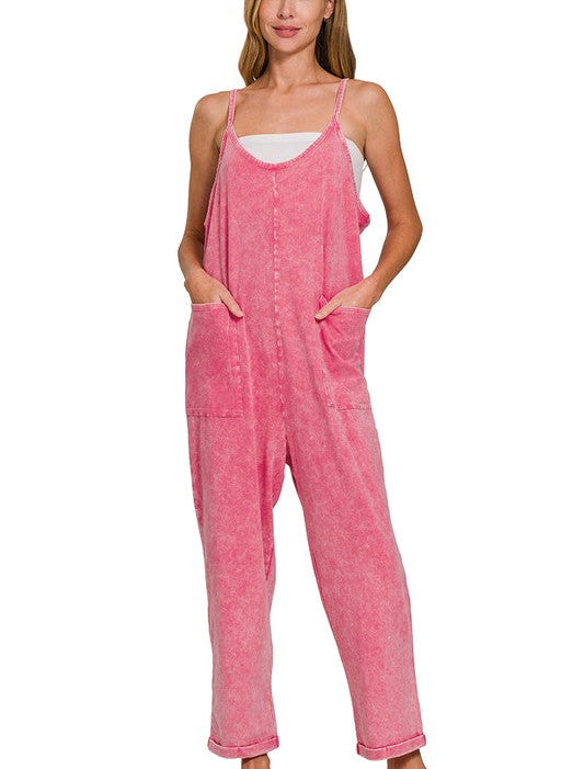 Acid Wash Overalls