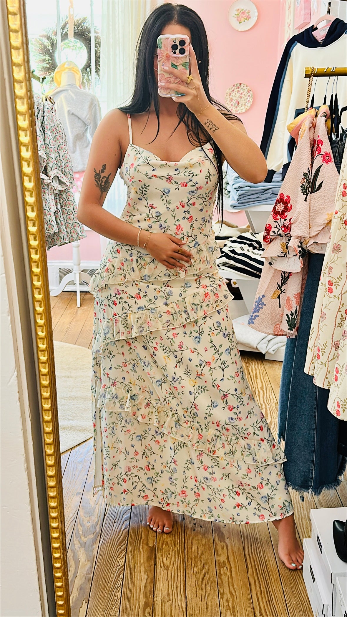 Floral Fantasy Maxi Dress