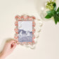 The Darling Effect- Rectangle Scalloped Acrylic Frame