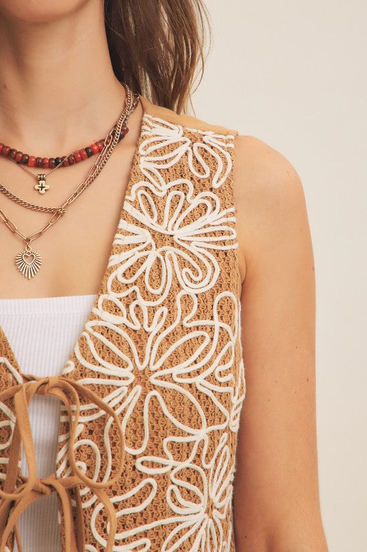 Flowers N’ All-Vest