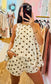 Denim Coco Confetti Top