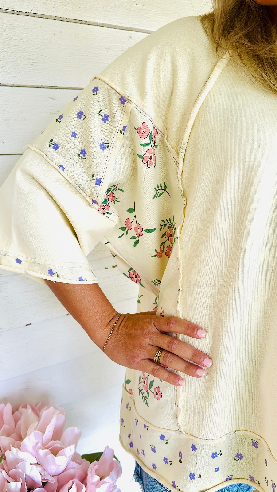 Buttercream Blossom Top