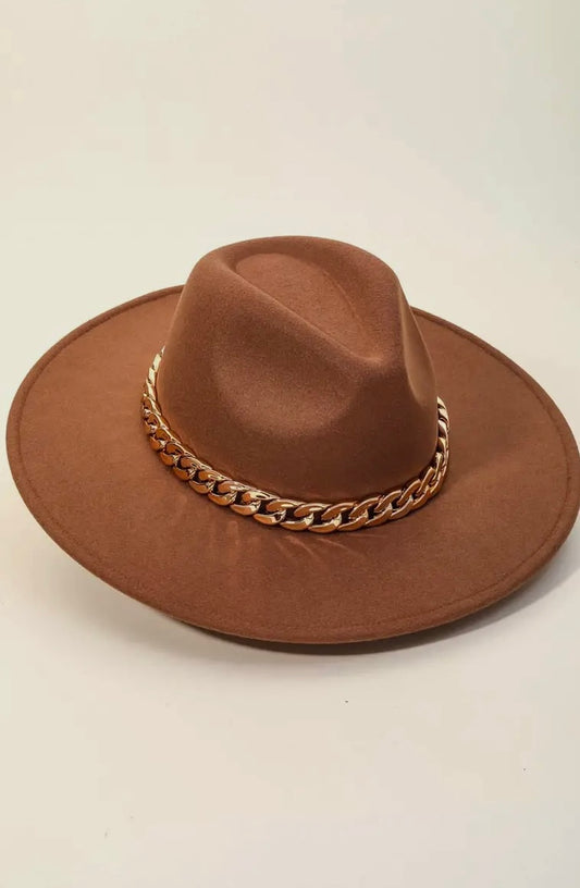 Chain Link Western Hat
