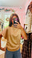 Glamorous Golden Blouse