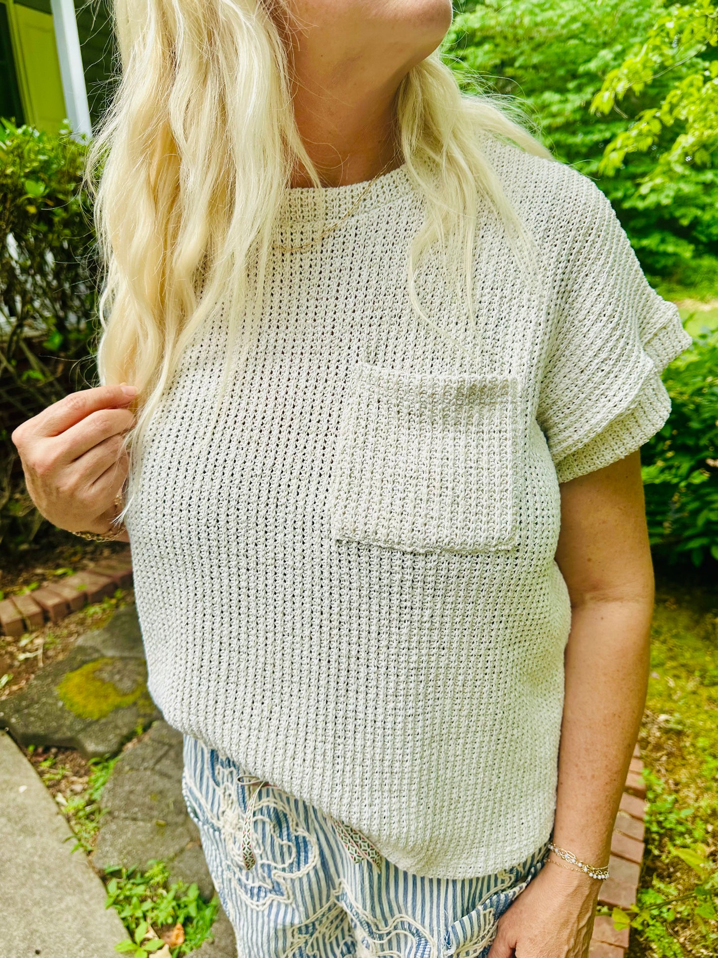 Oatmeal Short Sleeve