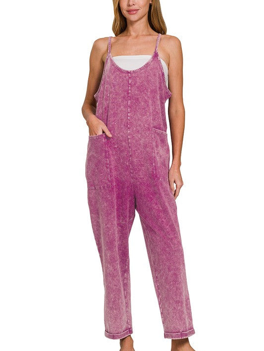 Acid Wash Overalls