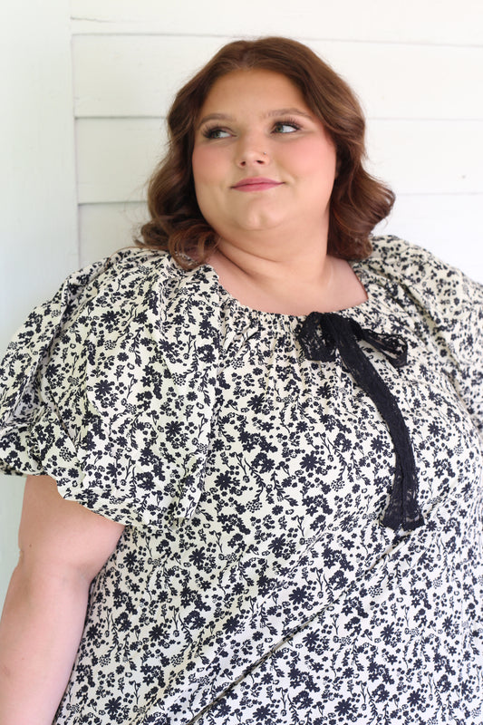 PLUS-Babydoll Dress