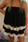 Lace Trim Romper