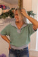 Short Sleeve Settled Sweater