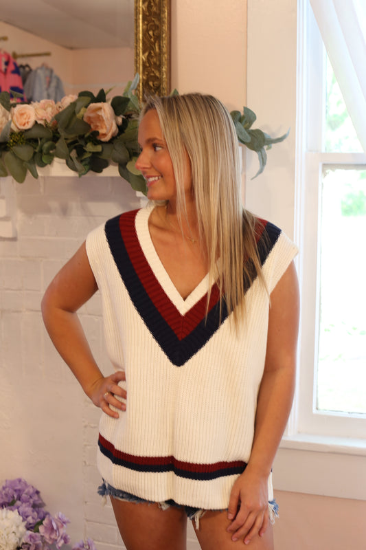 Red, White, & Blue Vest