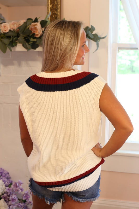Red, White, & Blue Vest