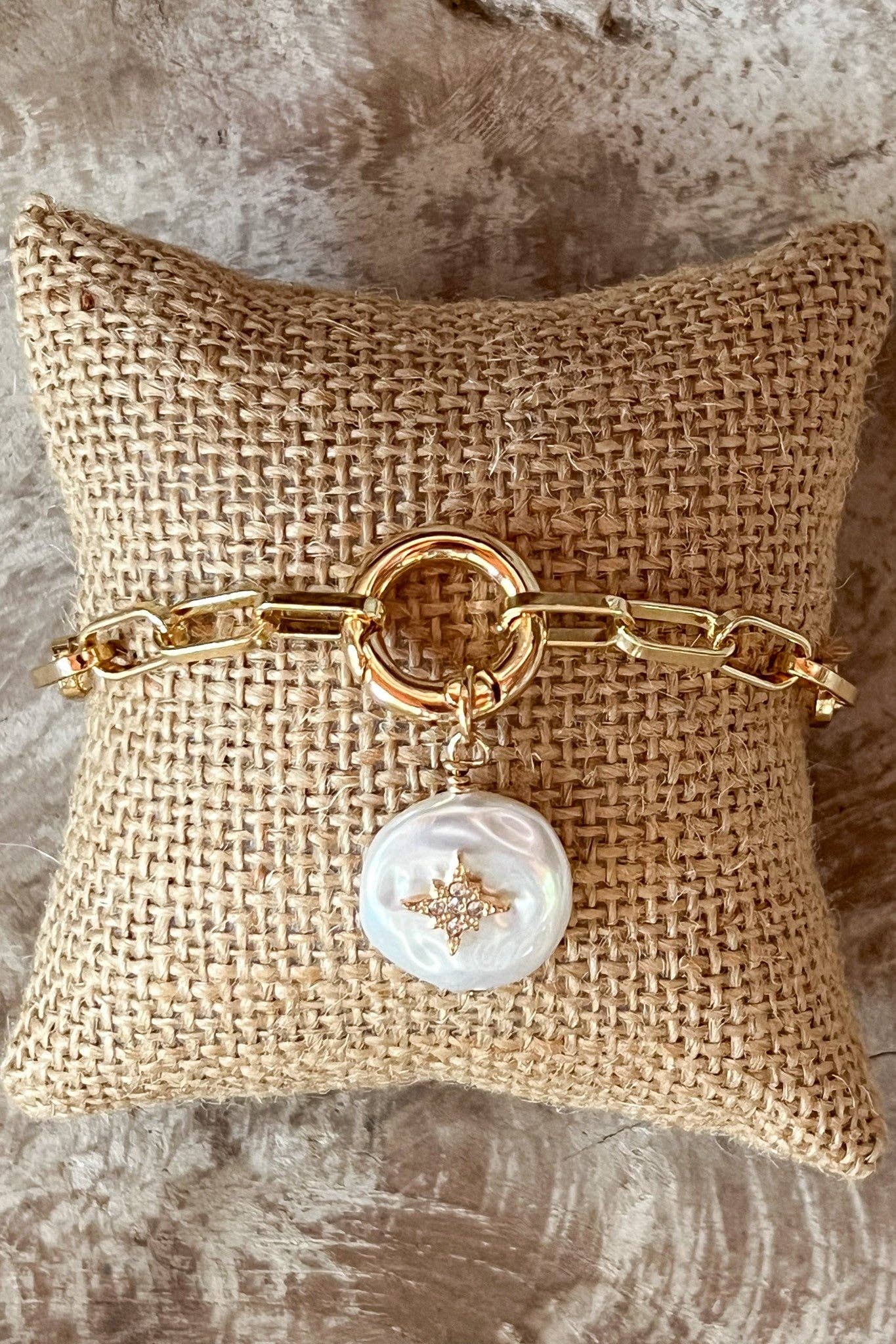 Pearl Star Bracelet