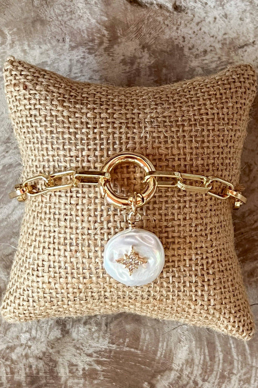 Pearl Star Bracelet