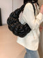 Black Poof Bag