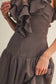 Champagne & Chocolate Tiered Dress