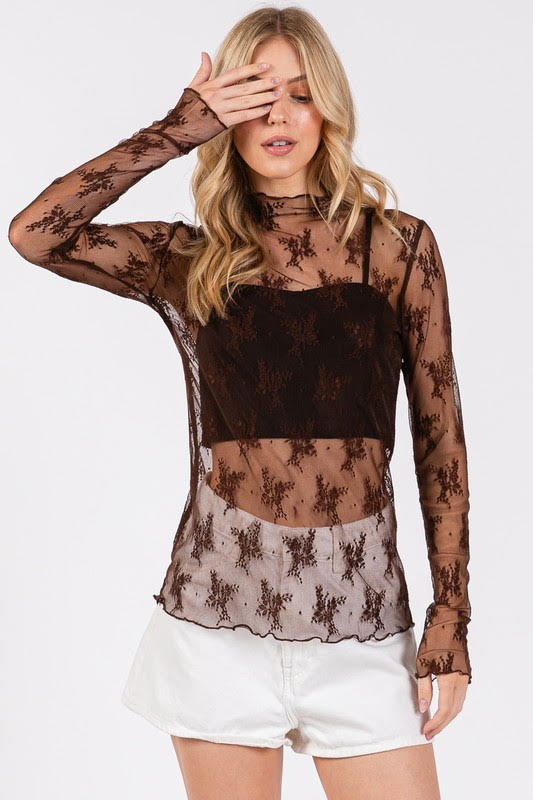 Underneath Lace Top