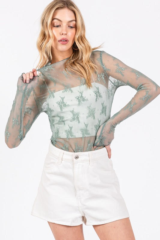 Underneath Lace Top