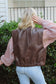 Chocolate Brown Vest